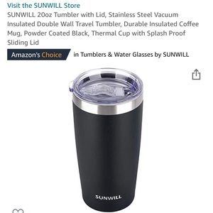 Sunwill Tumblers black lot of 4